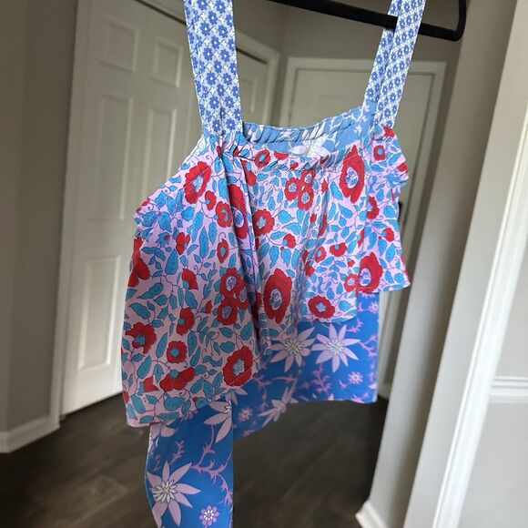 WARM New York $350 Boat Blouse; XS 1 Women’s Silk Floral Flowy Top - Picture 5 of 10